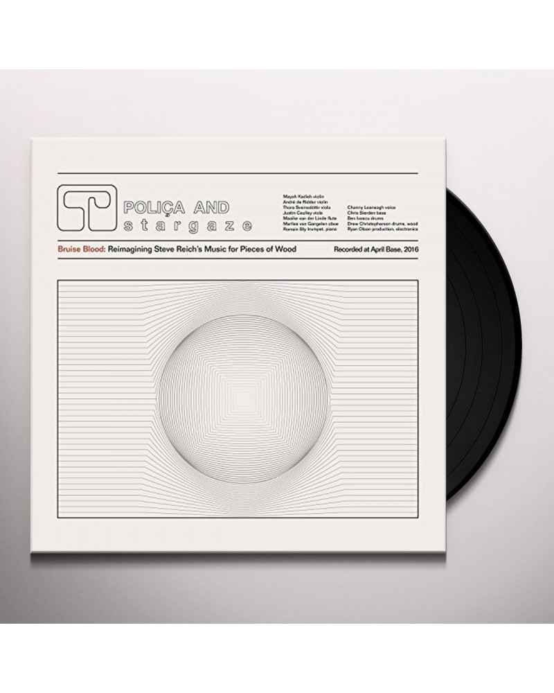 Polica Bruise Blood: Reimagining Steve Reich's Music For Pieces Of Wood Vinyl Record $4.19 Vinyl