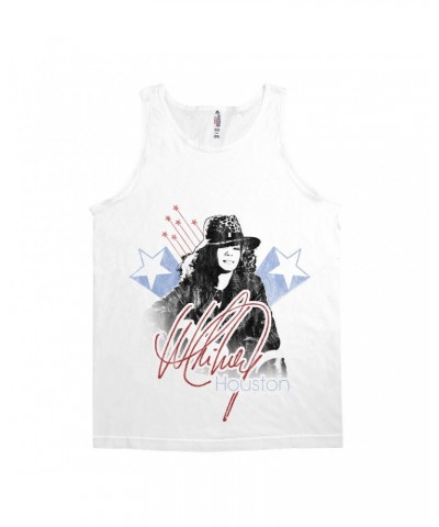 Whitney Houston Unisex Tank Top | Shooting Stars Image Shirt $9.17 Shirts