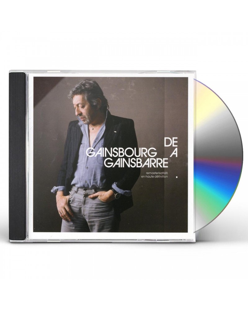 Serge Gainsbourg DE GAINSBOURG A GAINSBARRE CD $17.38 CD