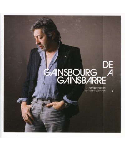 Serge Gainsbourg DE GAINSBOURG A GAINSBARRE CD $17.38 CD