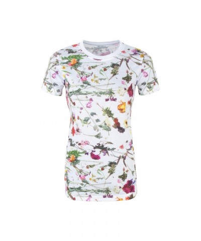 Prince Purple Rain Floral Women's T-shirt $8.22 Shirts