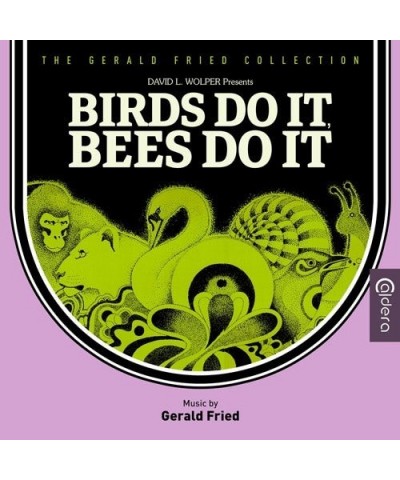 Gerald Fried BIRDS DO IT BEES DO IT / Original Soundtrack CD $4.48 CD