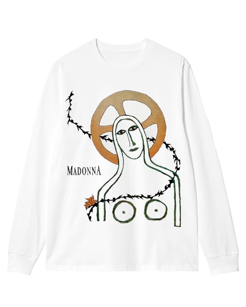 Madonna Like A Prayer Oversized Longsleeve Tee $6.43 Shirts