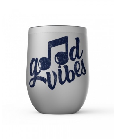 Music Life Stemless Wine Tumbler | Good Vibes Only Stemless Wine Tumbler $7.91 Drinkware