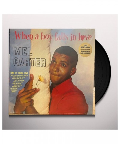 Mel Carter When A Boy Falls In Love Vinyl Record $5.73 Vinyl