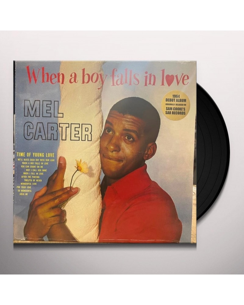 Mel Carter When A Boy Falls In Love Vinyl Record $5.73 Vinyl