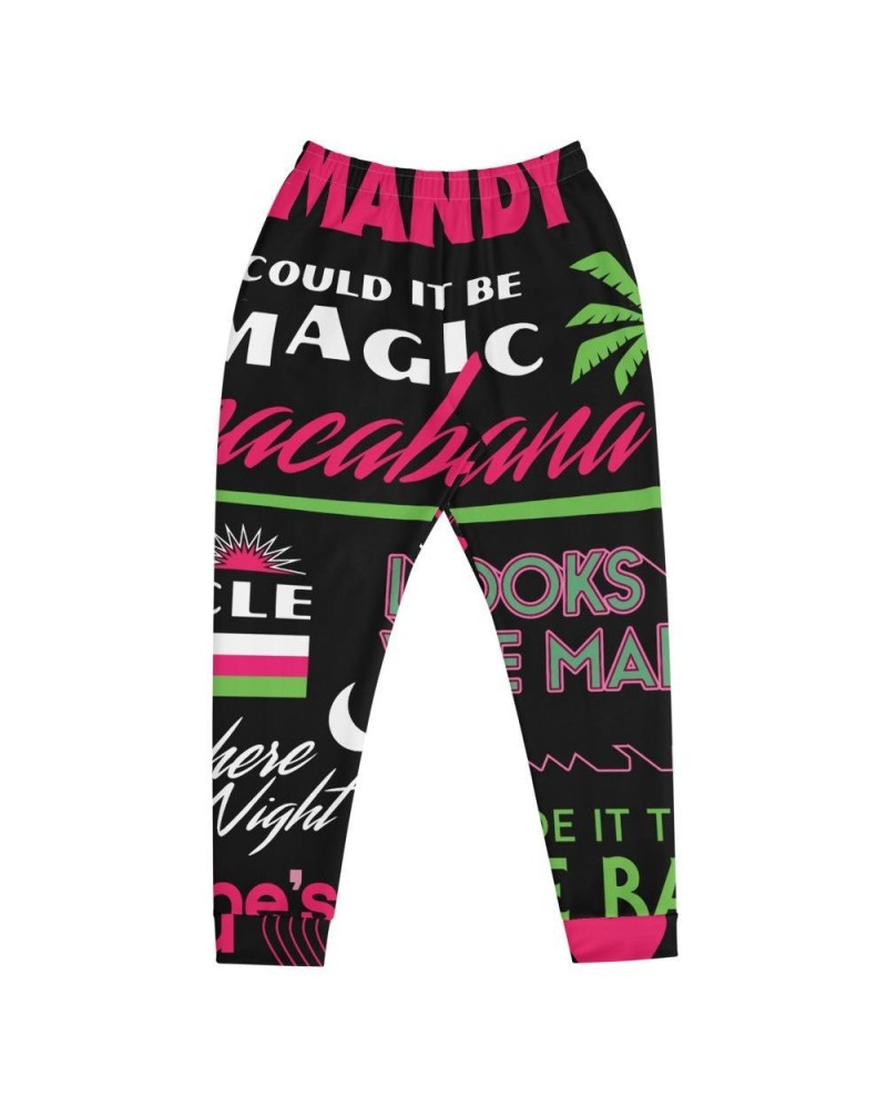 Barry Manilow MANILOW Titles Joggers $4.28 Pants