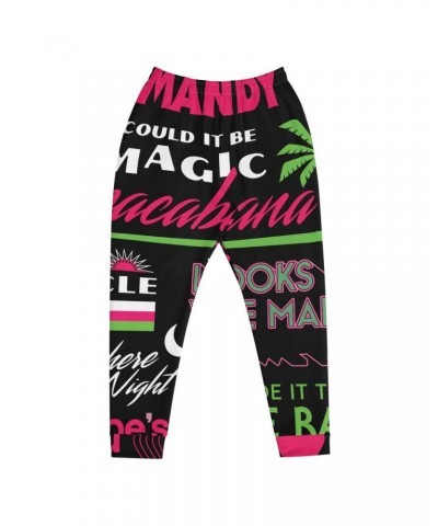 Barry Manilow MANILOW Titles Joggers $4.28 Pants