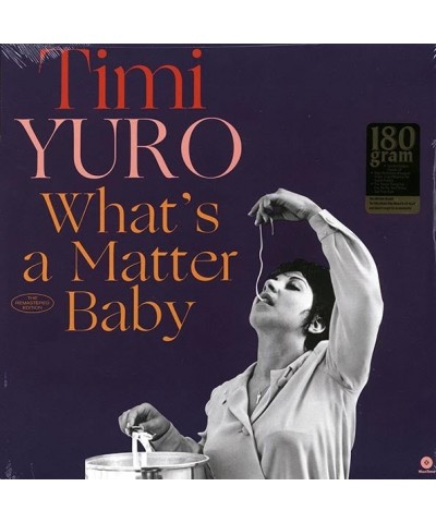 Timi Yuro Timi Yuro LP - What's A Matter Baby (ltd. ed.) (180g) (HighDef VV) (Vinyl) $6.60 Vinyl