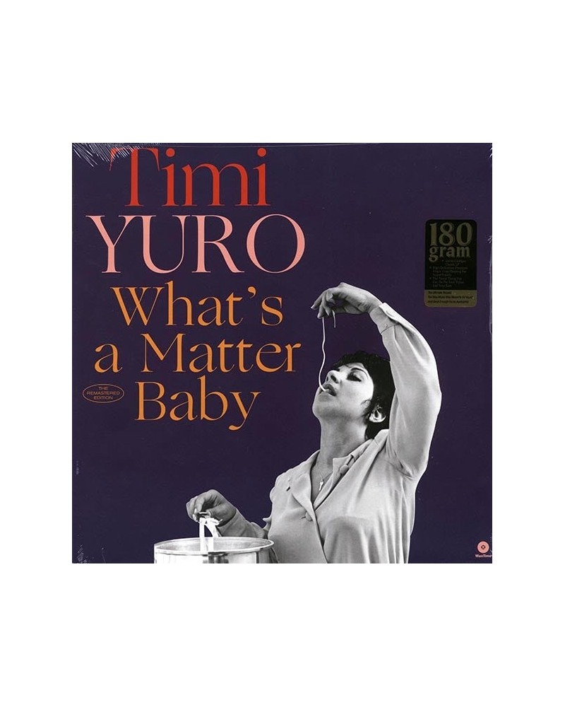 Timi Yuro Timi Yuro LP - What's A Matter Baby (ltd. ed.) (180g) (HighDef VV) (Vinyl) $6.60 Vinyl