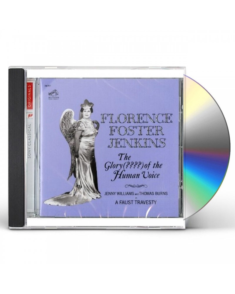 Florence Foster Jenkins GLORY OF THE HUMAN VOICE CD $11.65 CD