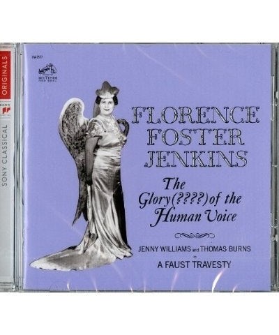 Florence Foster Jenkins GLORY OF THE HUMAN VOICE CD $11.65 CD