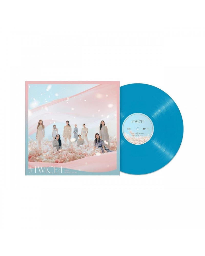 TWICE TWICE4 (Blue) Vinyl Record $14.78 Vinyl