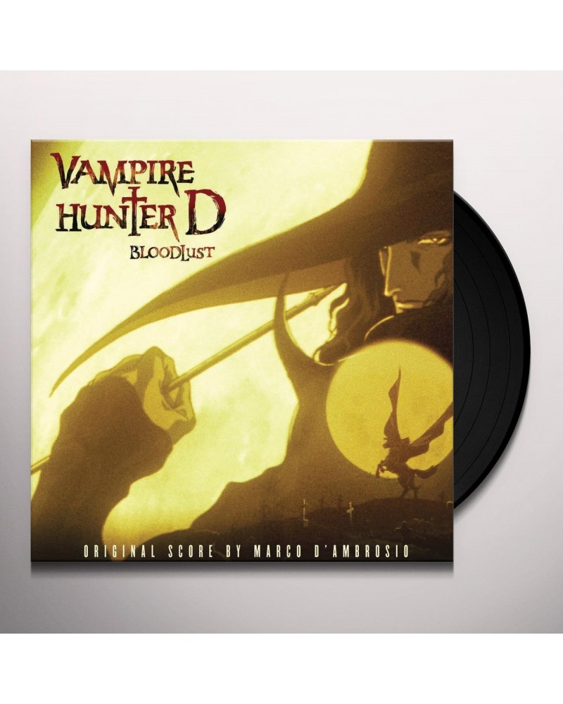 Marco D'Ambrosio VAMPIRE HUNTER D: BLOODLUST / O.S.T. Vinyl Record $4.00 Vinyl