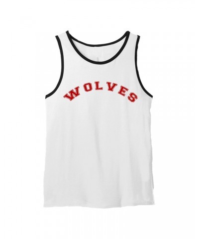 Selena Gomez Wolves Varsity Ringer Tank Top White $5.00 Shirts