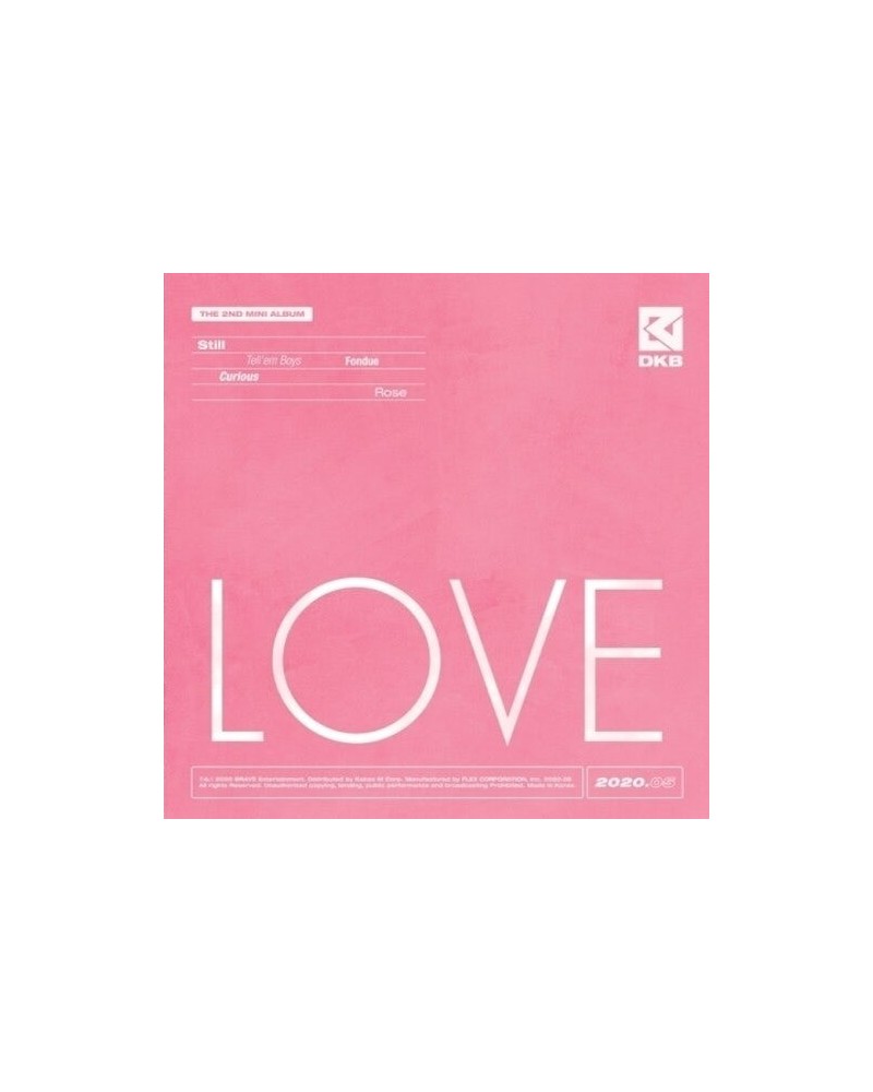 DKB LOVE CD $8.48 CD