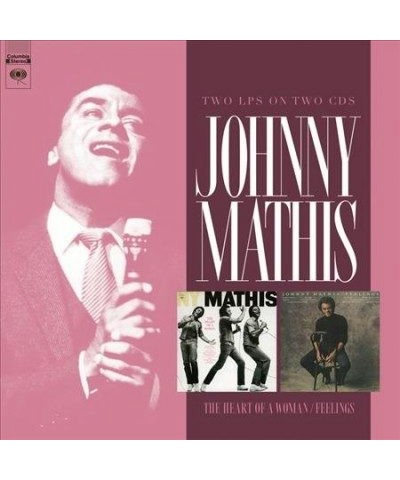 Johnny Mathis Heart of a Woman/Feelings (Expanded Edition) CD $9.36 CD