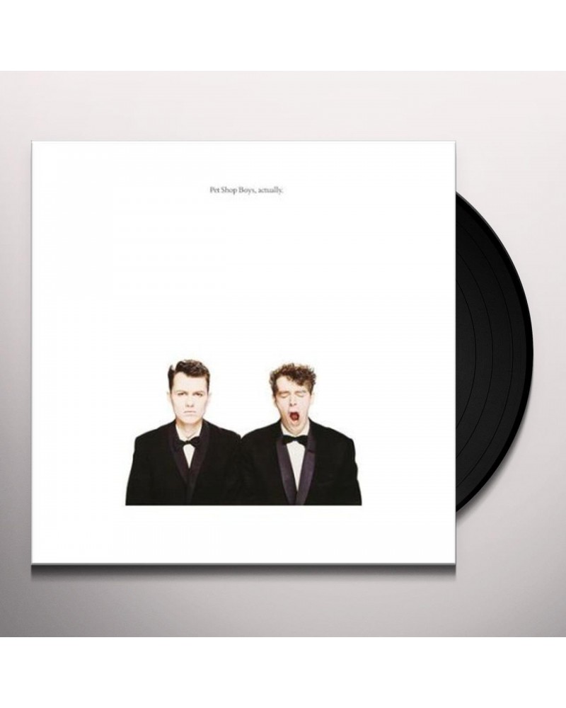 Pet Shop Boys ACTUALLY (2018 REMASTERED VERSION) Vinyl Record $6.16 Vinyl