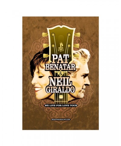 Pat Benatar & Neil Giraldo 2016 Tour Poster $4.04 Decor