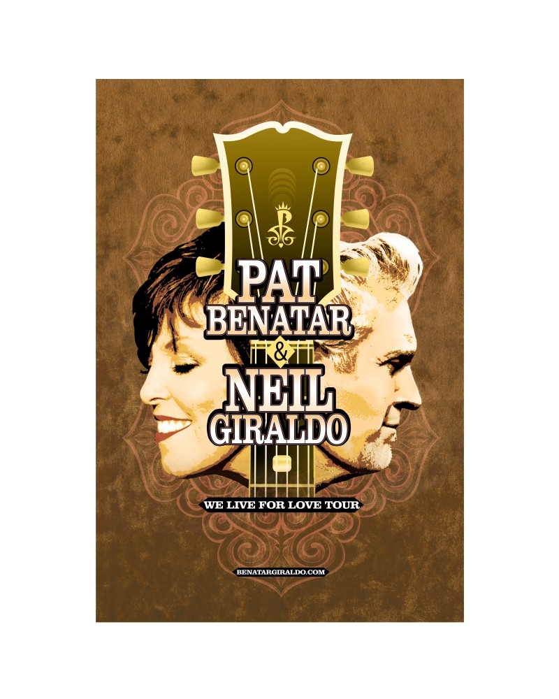 Pat Benatar & Neil Giraldo 2016 Tour Poster $4.04 Decor