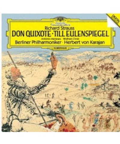 Herbert von Karajan R. STRAUSS: DON QUIXOTE. TILL EULENSPI CD $8.00 CD