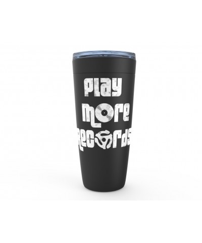 Music Life Viking Tumbler | Play More Records Tumbler $4.60 Drinkware