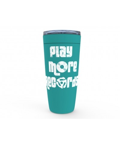 Music Life Viking Tumbler | Play More Records Tumbler $4.60 Drinkware