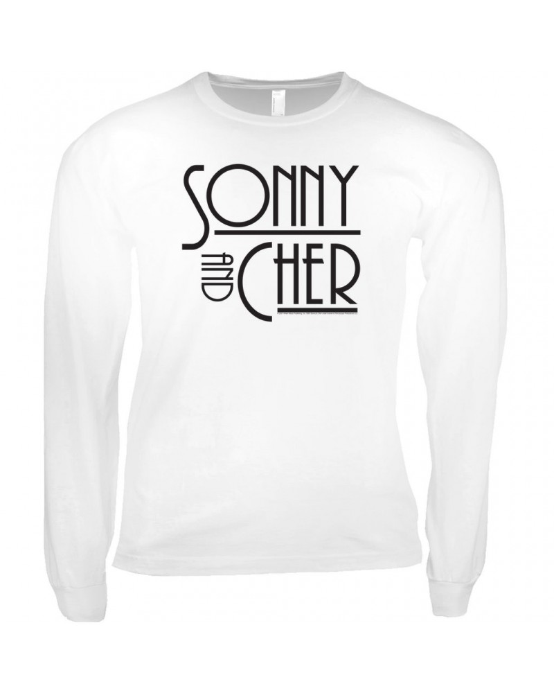 Sonny & Cher Long Sleeve Shirt | Mod TV Show Logo Shirt $7.13 Shirts