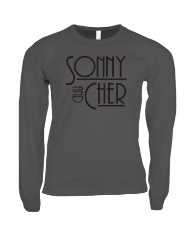 Sonny & Cher Long Sleeve Shirt | Mod TV Show Logo Shirt $7.13 Shirts