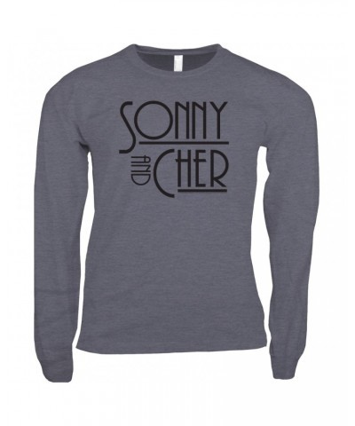 Sonny & Cher Long Sleeve Shirt | Mod TV Show Logo Shirt $7.13 Shirts