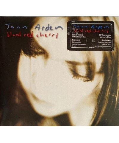 Jann Arden BLOOD RED CHERRY: 20TH ANNIVERSARY CD $9.84 CD