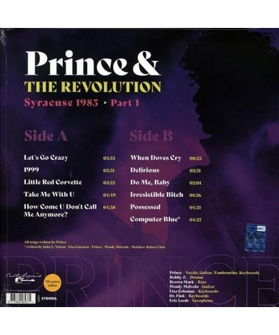 Prince LP - Syracuse 1985 Part 1: Live At Carrier Dome Syracuse NY USA March 30 1985 (Vinyl) $4.49 Vinyl