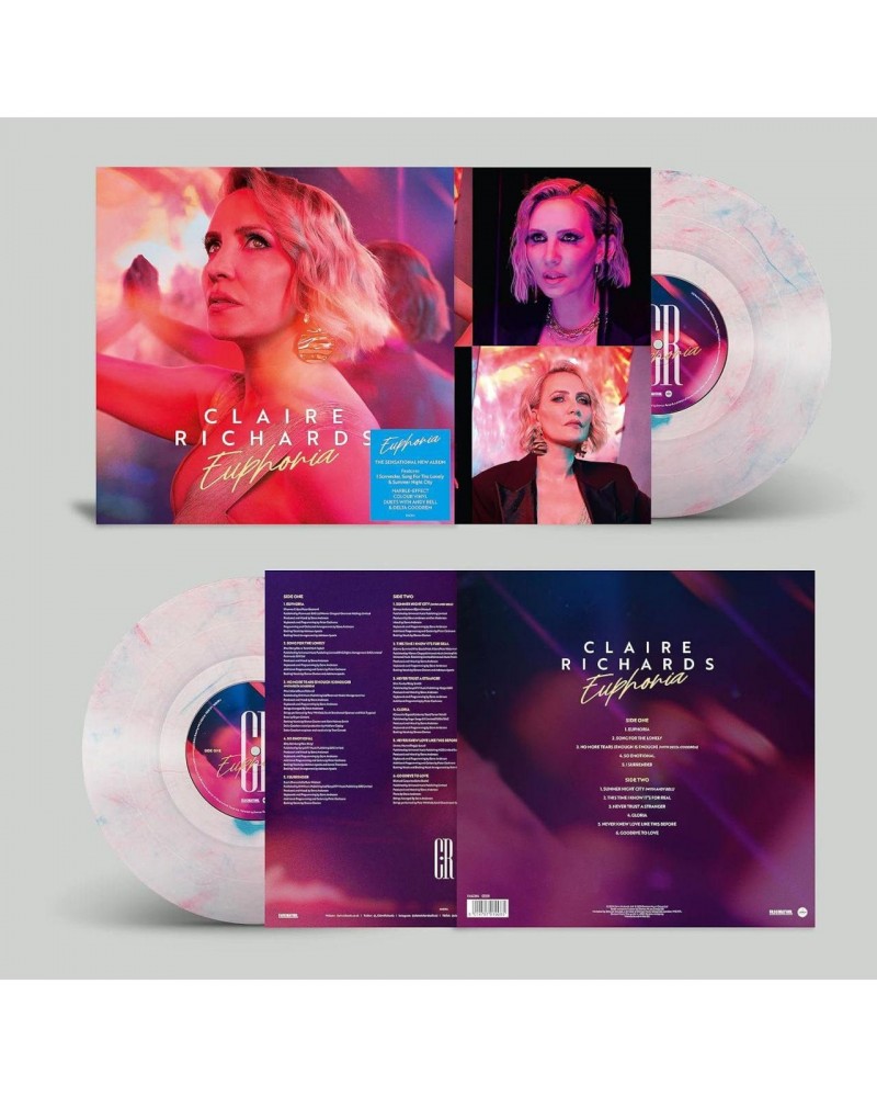 Claire Richards Euphoria (Marble Colored) Vinyl Record $8.13 Vinyl