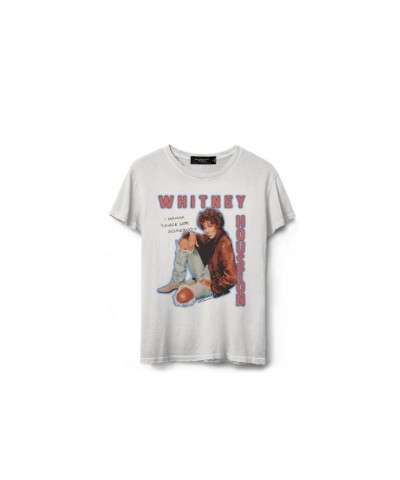 Whitney Houston Whitney I Wanna Vintage White T-shirt $8.77 Shirts