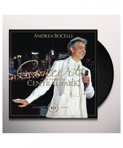 Andrea Bocelli CONCERTO: ONE NIGHT IN CENTRAL PARK - 10TH ANNIVERSARY (GOLD VINYL/2LP) Vinyl Record $7.19 Vinyl