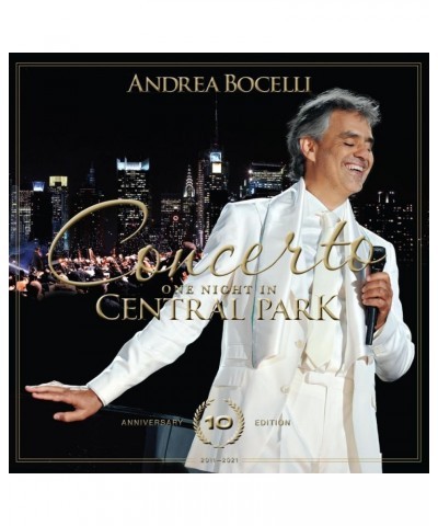 Andrea Bocelli CONCERTO: ONE NIGHT IN CENTRAL PARK - 10TH ANNIVERSARY (GOLD VINYL/2LP) Vinyl Record $7.19 Vinyl