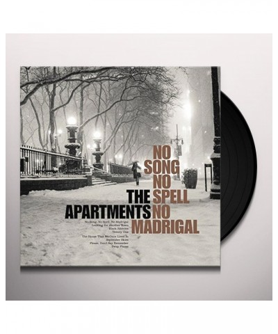 The Apartments NO SONG NO SPELL NO MADRIGAL Vinyl Record $8.80 Vinyl